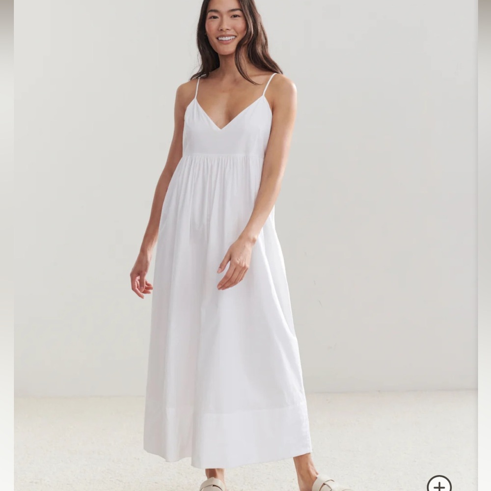 Jenni Kayne Cove Dress in White. Like new.